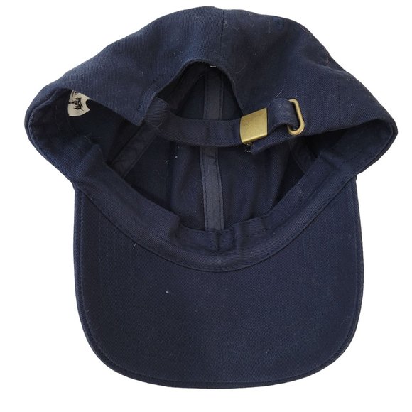 Disney Parks Dad Hat Mini Mickey Mouse Logo Navy Blue & Red Adjustable Strap - Picture 5 of 6